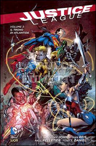 DC LIBRARY - DC NEW 52 LIMITED - JUSTICE LEAGUE #     3: IL TRONO DI ATLANTIDE